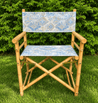 Bespoke Connecticut Heriz Director's Chairs | Idle Hour